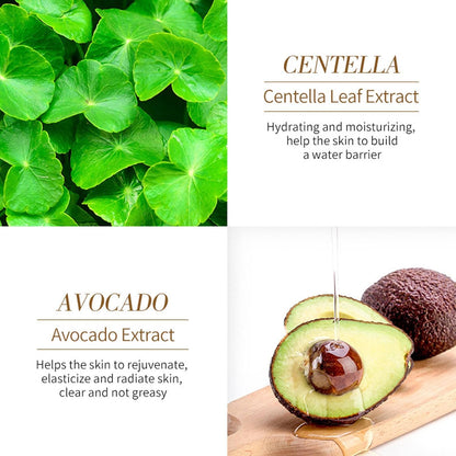 LUHAKA® Avocado Eye Mask 60 Pcs. Under Eye Patches for Dark Circles and Puffiness. Moisturizing Nourishing Eye Treatment Mask. Moisturizing and improving eye skin dryness