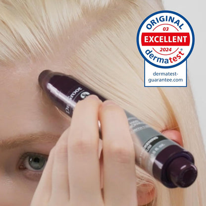 LUHAKA®  Award-Winning Hair Thickening Serum for Hair Loss. Thinning Hair. Korean Hair Care. Scalp Treatment. Clinically Tested. Thicker Hair. Reduces Oil. Roll On