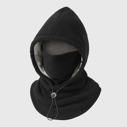 CILIFER® 🔥One-piece flannel warm mask hat. outdoor cycling windproof and cold autumn and winter style. warm hat with neck mask