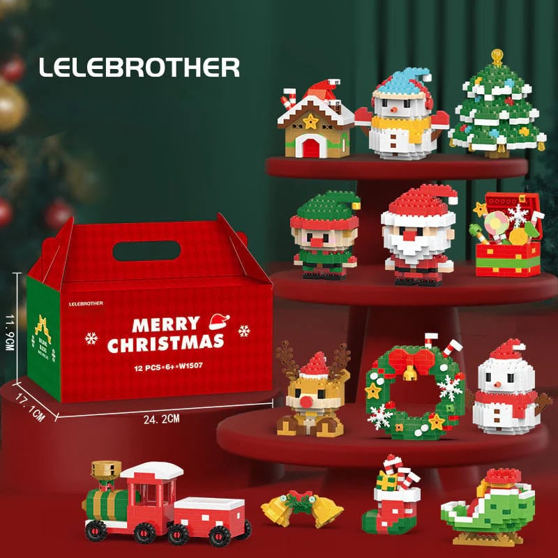 CZTICLE® 🎄Santa Claus Design Building Blocks Toy