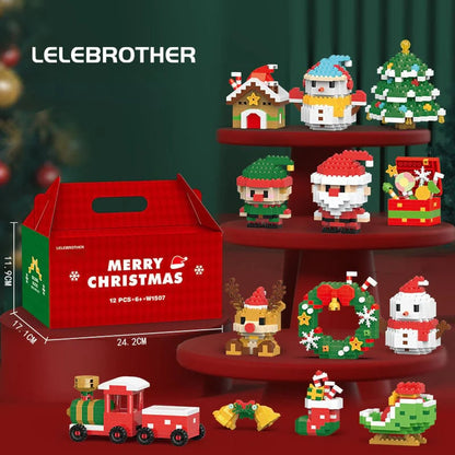 CZTICLE® 🎄Santa Claus Design Building Blocks Toy