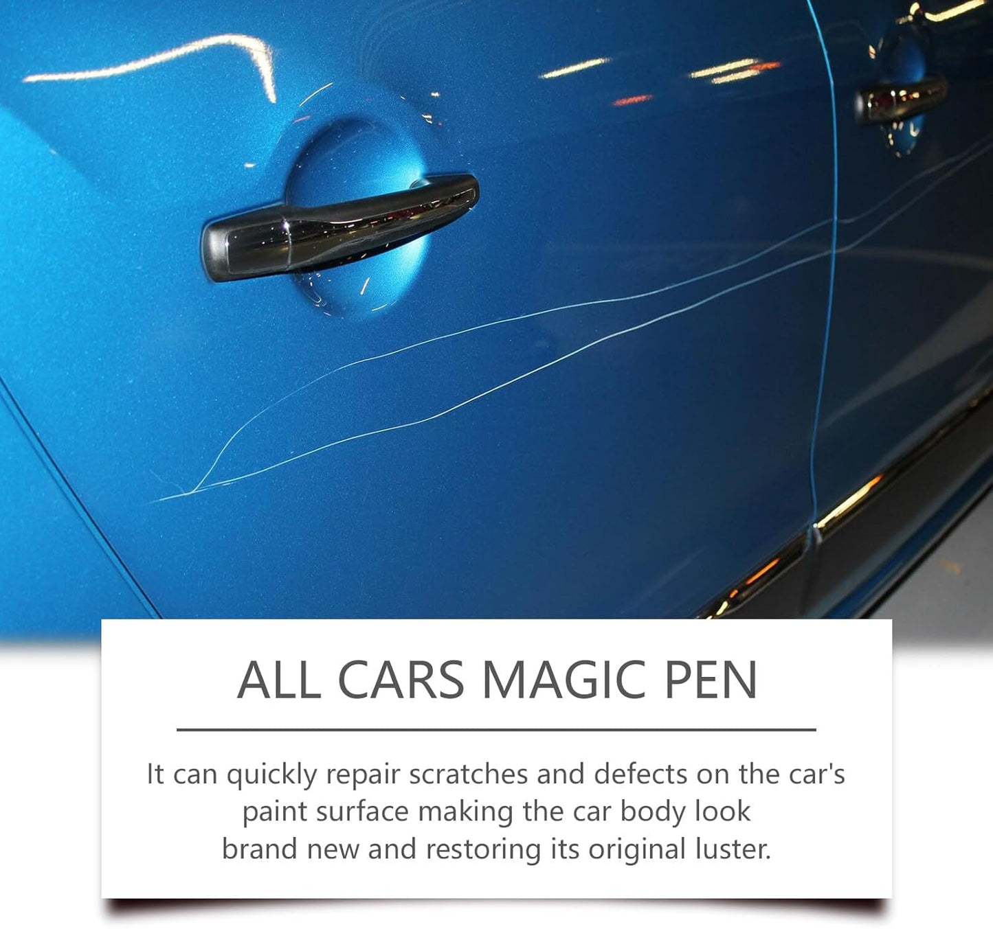 CILIFER® Car Scratch Repair Pen Set, All Cars Magic Pen for Car Scratches, Magic Car Paint Scratch Repair, Fits All Car Colors.