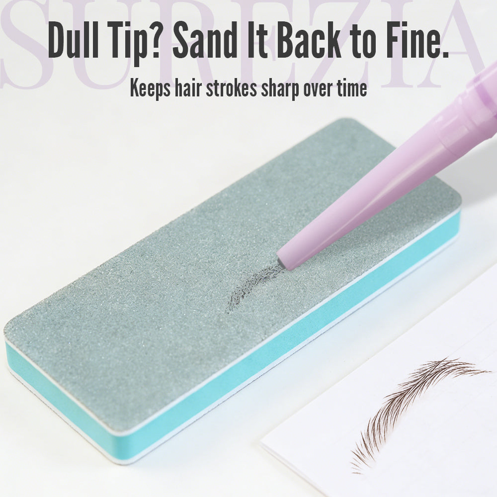 LUHAKA® DOUBLE-ENDED FEATHER EDGE EYEBROW PENCIL KIT