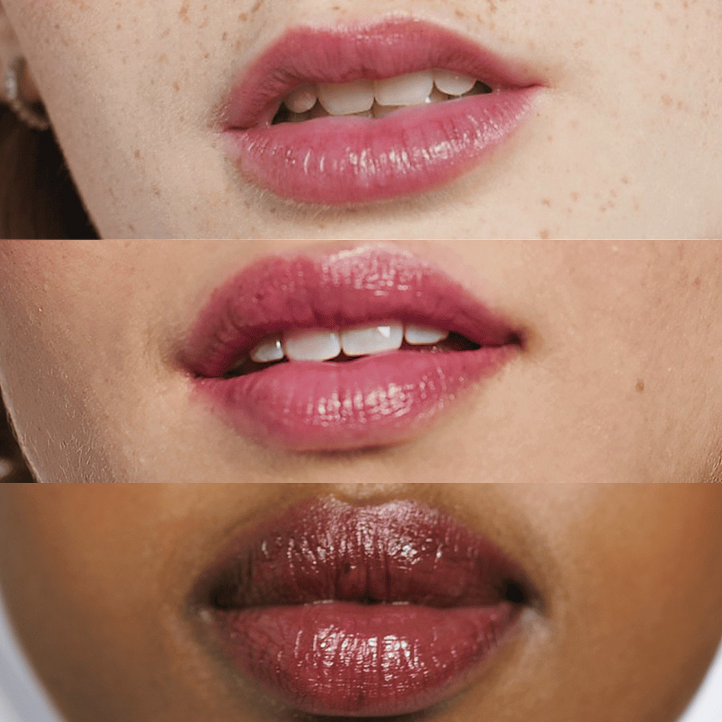 Almost Honey Lipstick in Black Honey, Pink Honey and Nude Honey