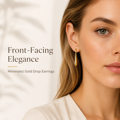 14K Yellow Gold Plated Lobe Lifters for Heavy Earrings for Women - Earring Backs for Droopy Ears