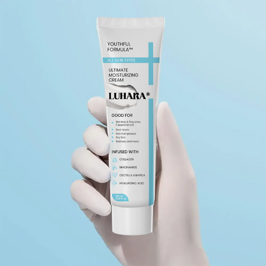 Luhaka® Ultimate Moisturizing Cream Anti-Aging Whitening Repair Redness Essence Repairing Calming Pore Moisturizer Skin Care
