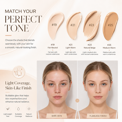LUHAKA® Skin Blemish Balm Intensive Coverage BB Cream