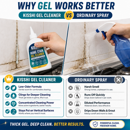 KISSHI Home Stain Remover Gel Cleaner - 7oz/ Pack.