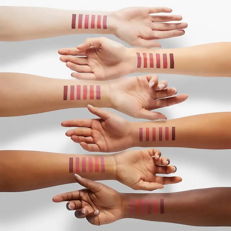LUHAKA® Long-Lasting Matte Lip Glaze Set – 6 Colors in One Box