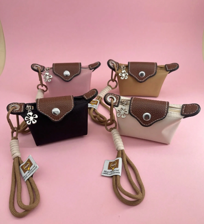 SFRCORD® Coin Purse Mini Tote Bag.Dumpling bag.