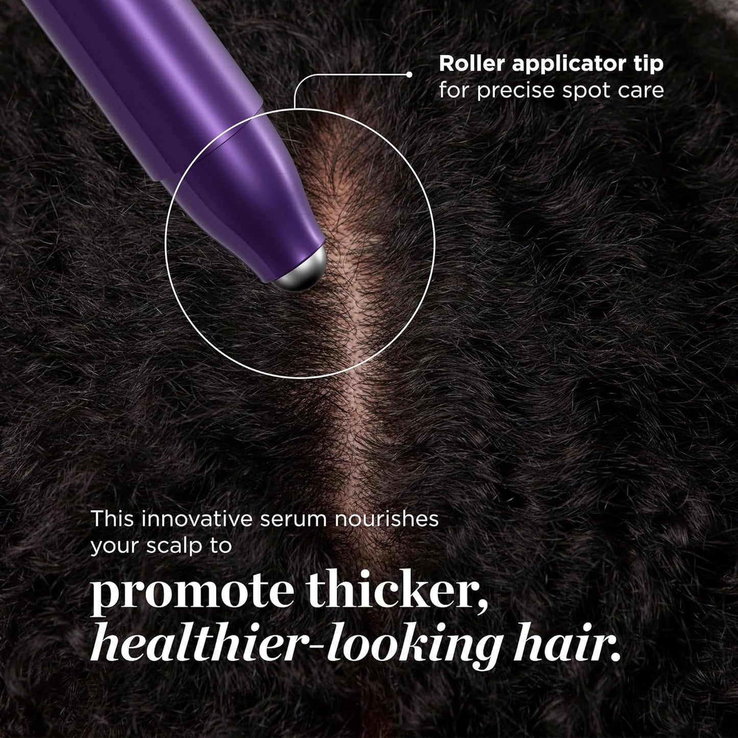 LUHAKA®  Award-Winning Hair Thickening Serum for Hair Loss. Thinning Hair. Korean Hair Care. Scalp Treatment. Clinically Tested. Thicker Hair. Reduces Oil. Roll On
