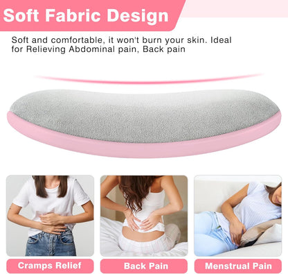 CILIFER® Thermal Pads for Cramps. Period Cramp Massager. Wireless Portable Heating Pad with 6 Heat Levels & 6 Massage Modes.