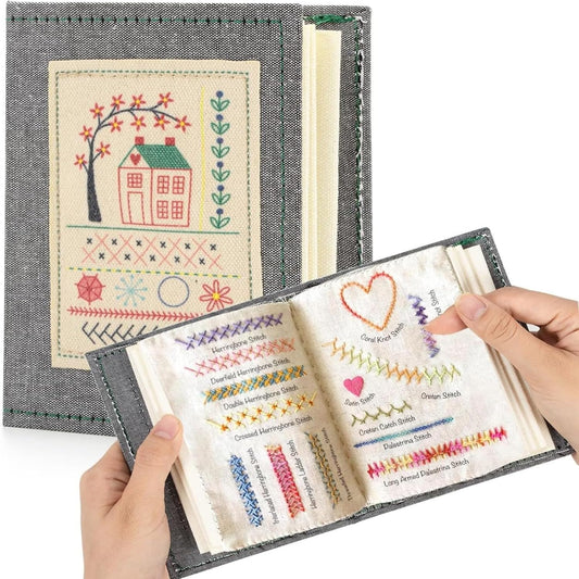 CILIFER® Sewing Book Stitching Books Embroidery Instructions Book Handmade Sewing Pattern Set Improving Sewing Techniques