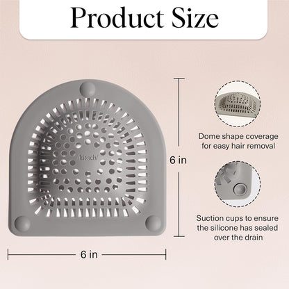 Silicone Shower Drain Hair Catcher