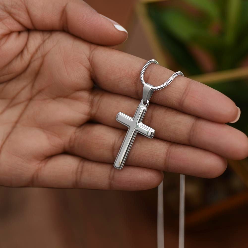 Oneswear® 🔥 Grandson. Never Lose Faith - Cross Necklace