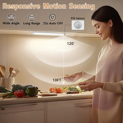 CZTICLE® Rechargeable Motion Sensor Under Cabinet Lights