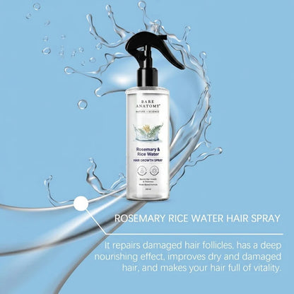 Rosemary & Rice Water Hair Growth Spray - 200 ml