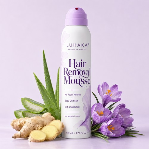 LUHAKA® Spray Hair Remover with Skin - Loving Ingredients, 5 oz
