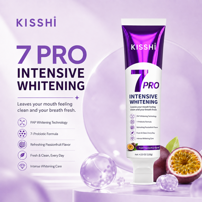 KISSHI 7Pro Probiotic Whitening Toothpaste