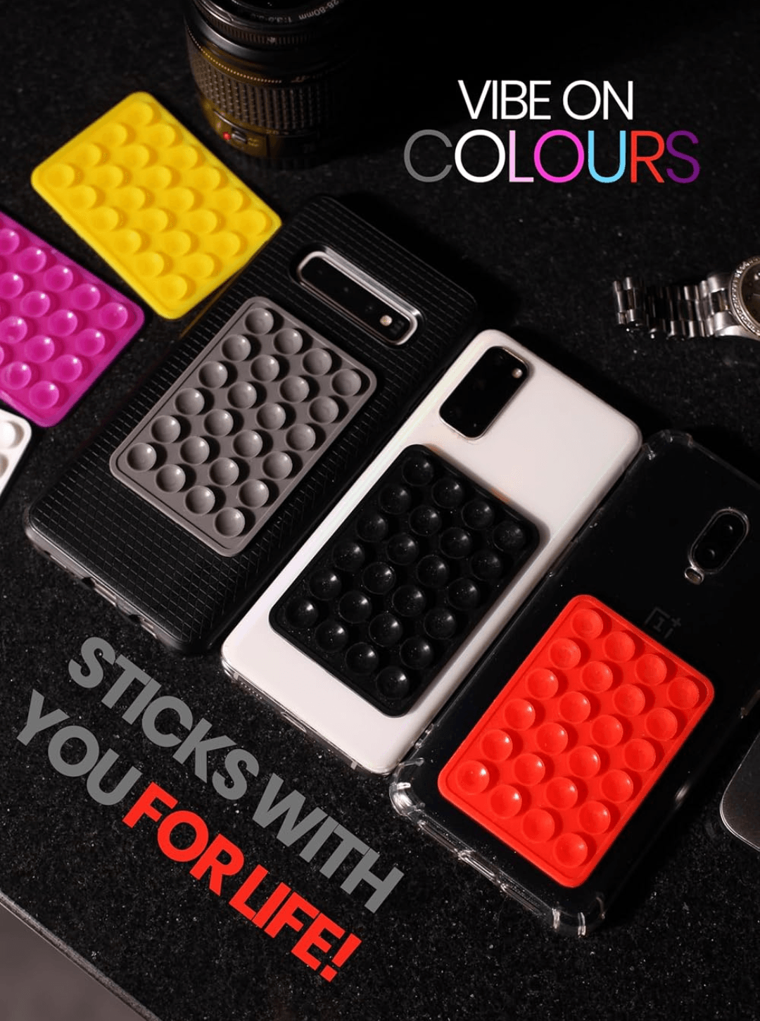 CZTICLE® Silicone Suction Phone Holder