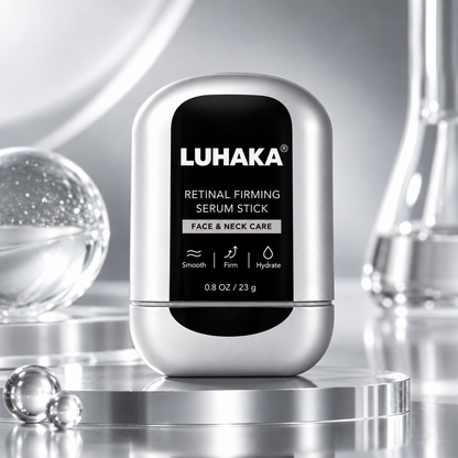 LUHAKA® Retinal Firming Serum Stick for Face & Neck – Targeted Care for Crepey-Looking Skin