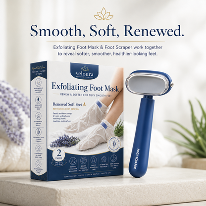 Double-Sided  Foot File Callus Remover & Foot Peeling Mask