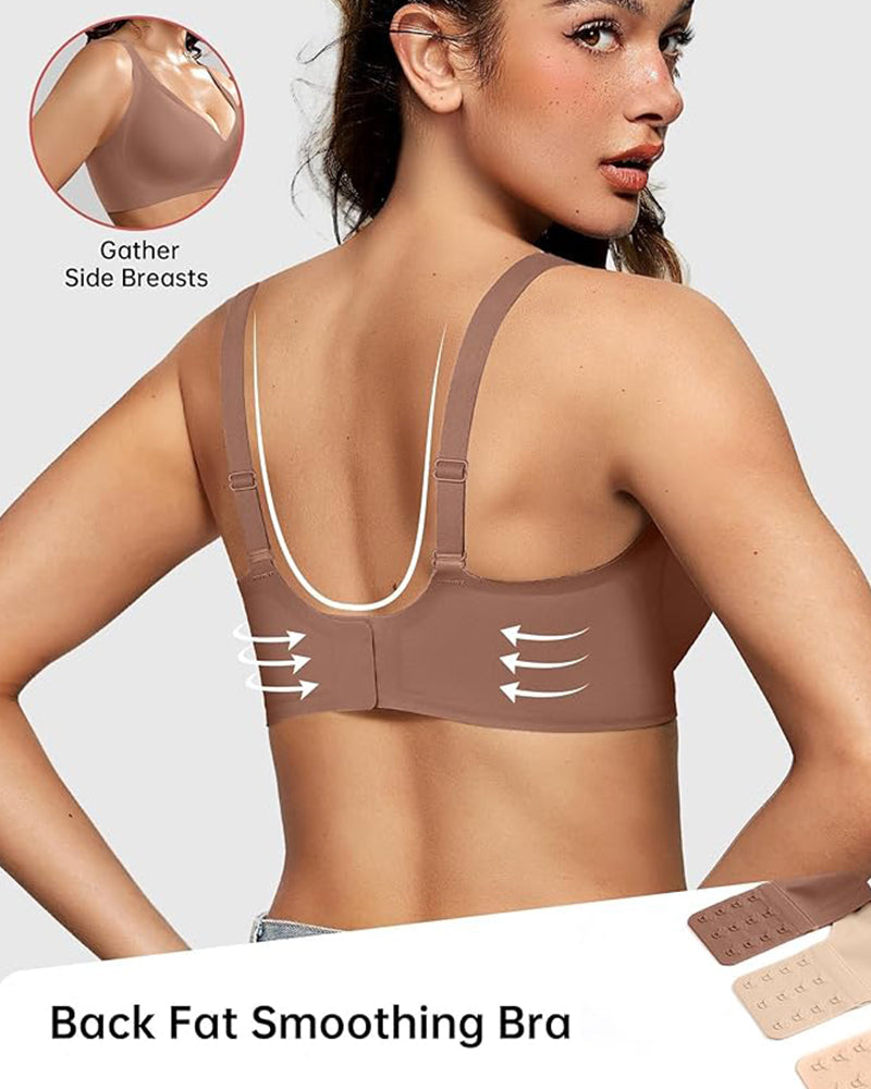 SFRCORD® Seamless Deep V Push-Up Wireless Bra