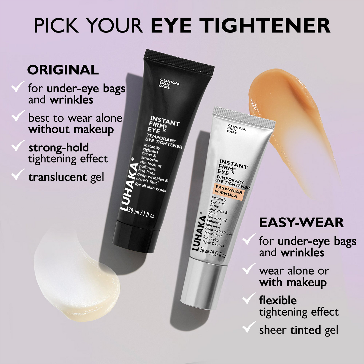 LUHAKA® Instant Eye Tightener Easy-Wear Formula