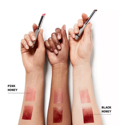 LUHAKA® Lipstick, Black Honey,Pink Honey, 0.06oz/1.9g.