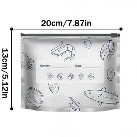 Aluminium Foil Food Storage Bags Set