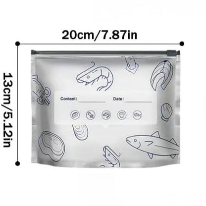 Aluminium Foil Food Storage Bags Set