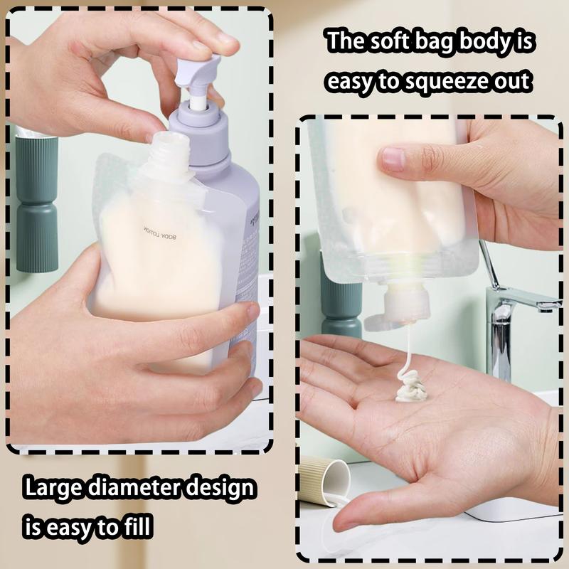 12 Pack Travel Pouches for Toiletries, Suitable For Liquid Filling And Travel