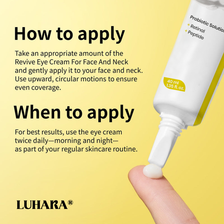Luhaka® Eye Cream For Face And Neck