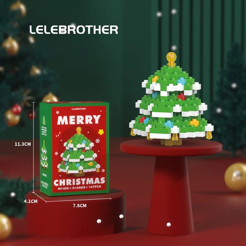 CZTICLE® 🎄Santa Claus Design Building Blocks Toy