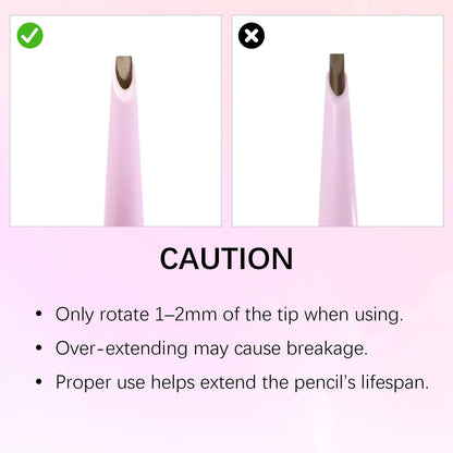 LUHAKA® DOUBLE-ENDED FEATHER EDGE EYEBROW PENCIL KIT
