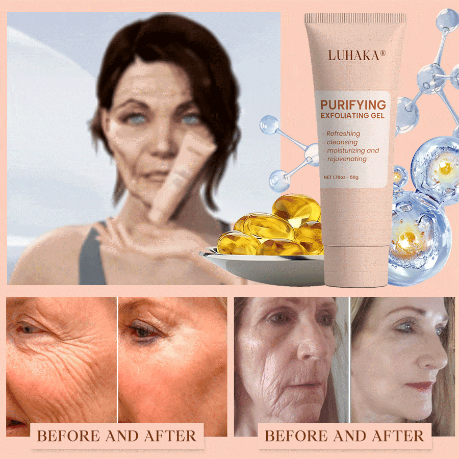 Luhaka® Purifying Exfoliating Gel ACE 1 for Acanthosis Nigricans, Exfoliation, Dark Spots, Skin Tags, and Eczema