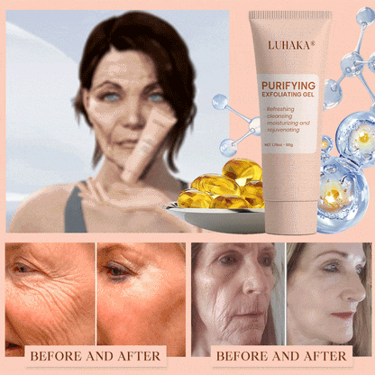 Luhaka® Purifying Exfoliating Gel ACE 1 for Acanthosis Nigricans, Exfoliation, Dark Spots, Skin Tags, and Eczema