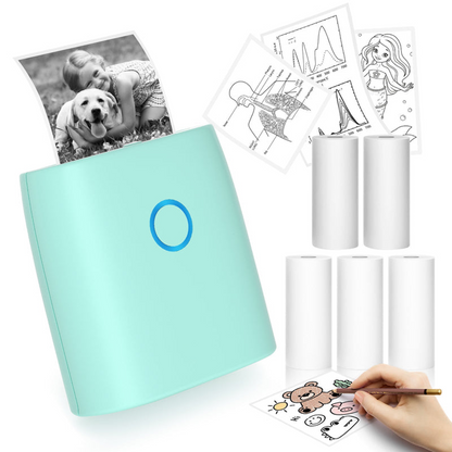 CILIFER® Mini Sticker Printer-2 Inch Bluetooth Thermal Pocket Printer