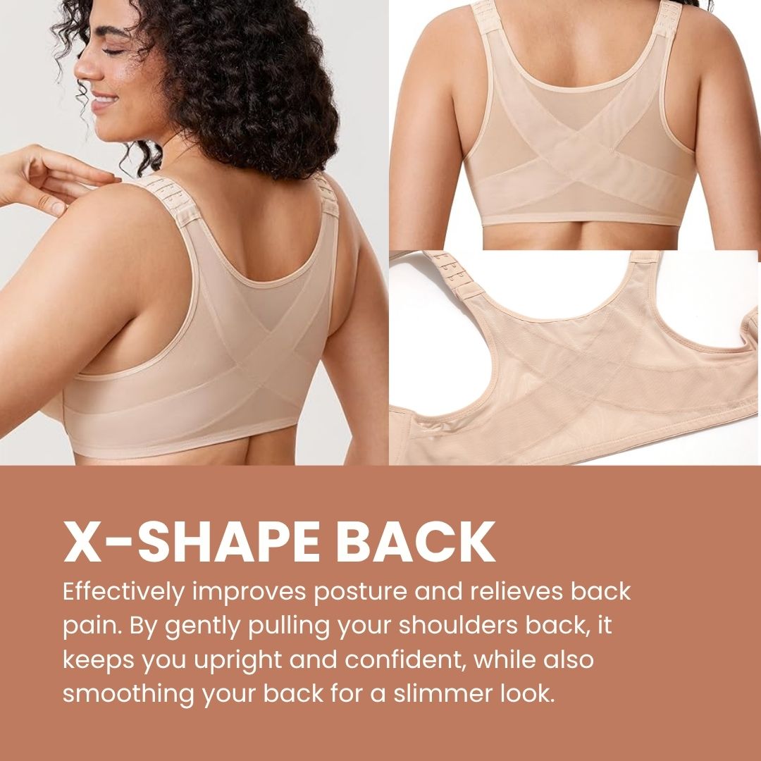 Luhaka® Women's Front Closure Bras Posture