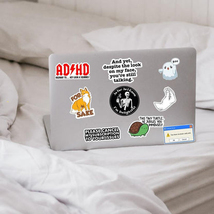 CILIFER® 130 Pcs Funny Saying Stickers (🎁BUY 1 FREE 1)