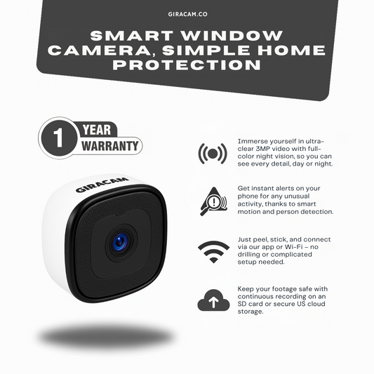 CZTICLE® 3MP W150 Window Camera
