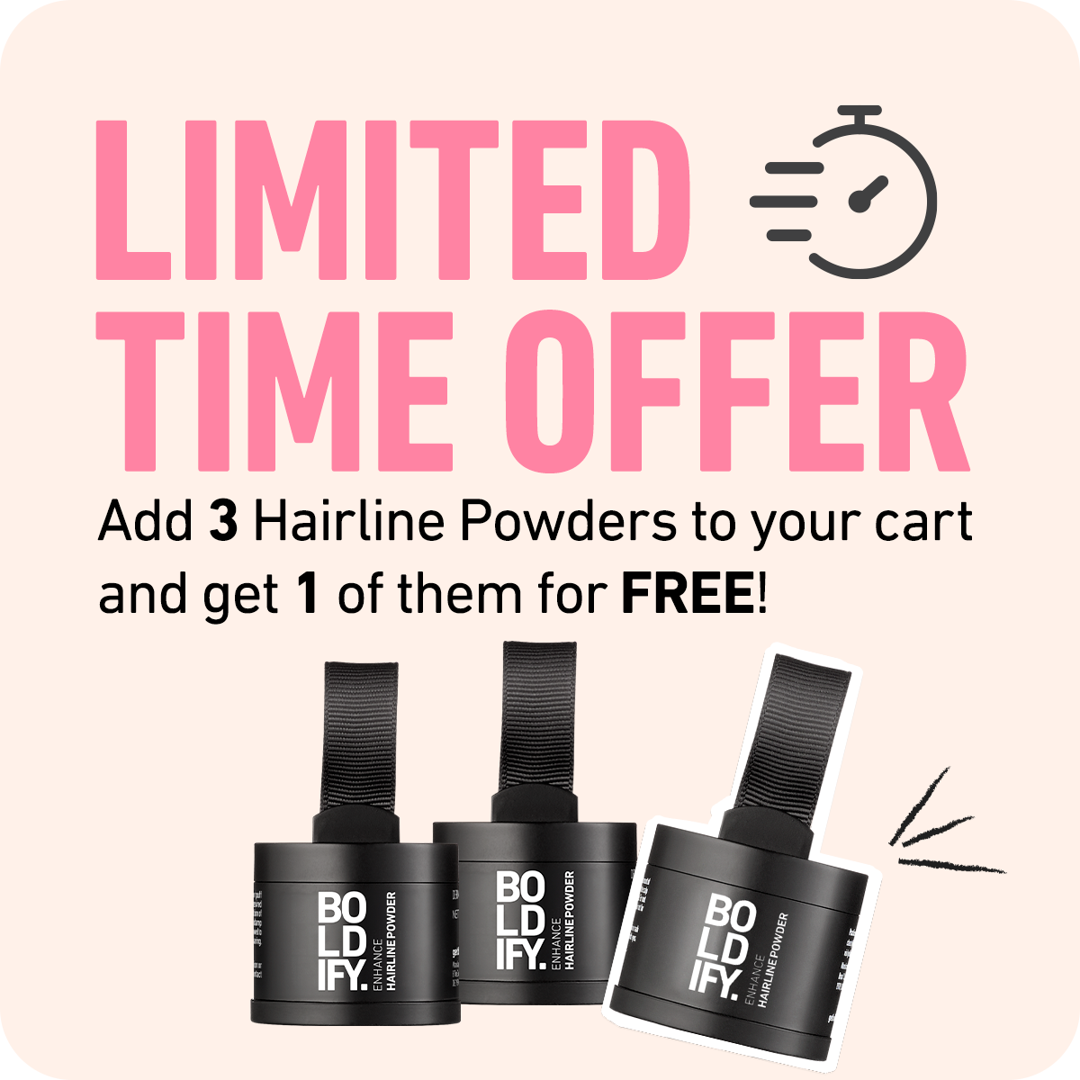 LUHAKA® Hairline Powder