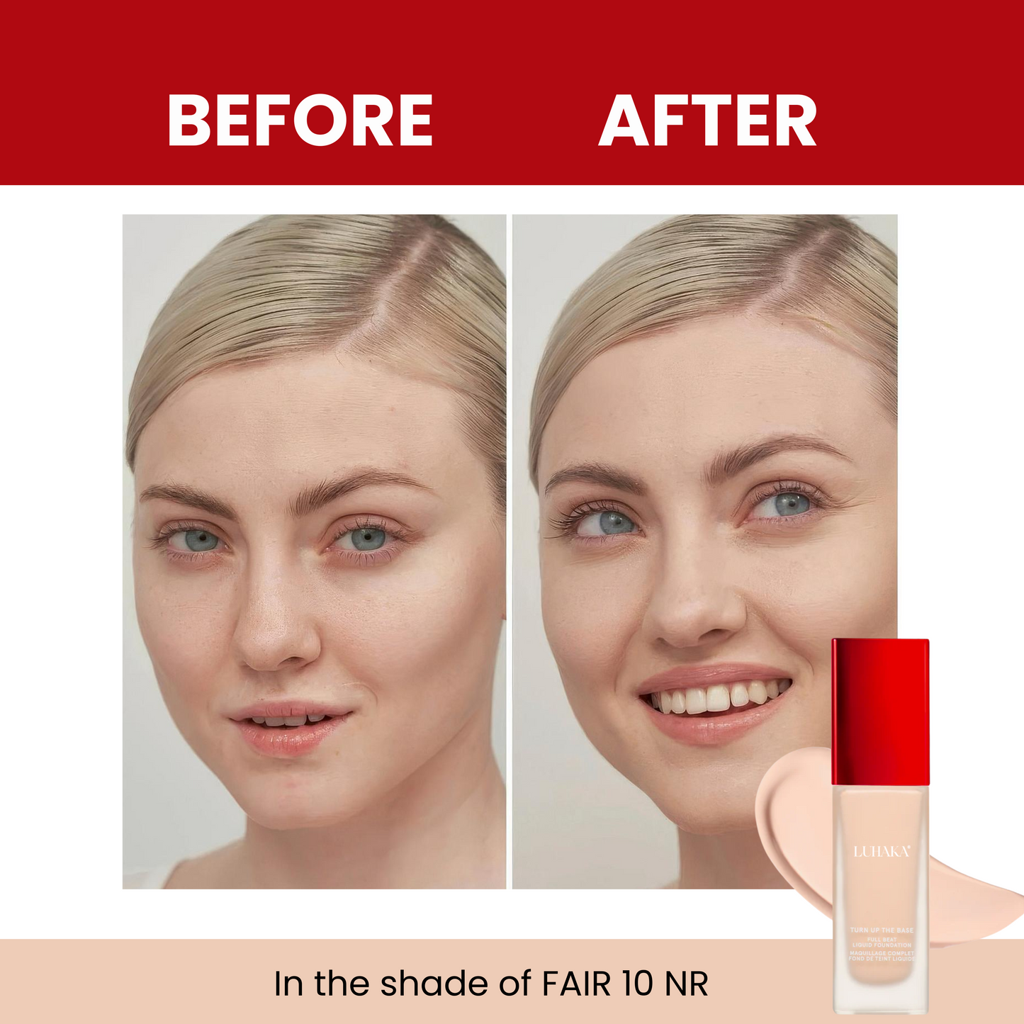Luhaka® Turn Up the Base Full Beat Liquid Foundation