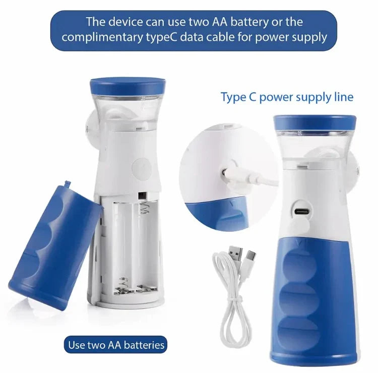 Portable Handheld Nebulizer Machine - Mini Portable Ultrasonic Quiet Nebulizer