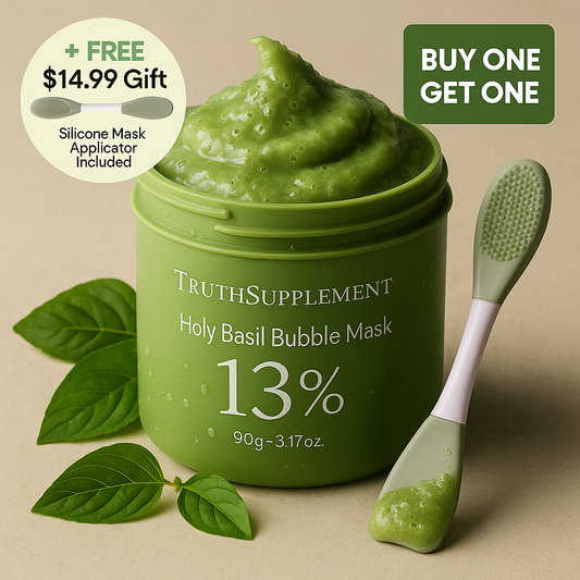 LUHAKA® Holy Basil Bubble Mask