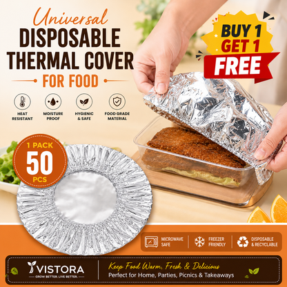 🥳2026 HOT SALE🥳💞50K+ SOLD!✨Universal Disposable Thermal Cover for Food🌸🔥Buy 1 get 1 free🔥