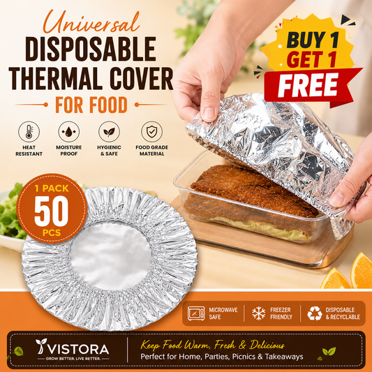 🥳2026 HOT SALE🥳💞50K+ SOLD!✨Universal Disposable Thermal Cover for Food🌸🔥Buy 1 get 1 free🔥