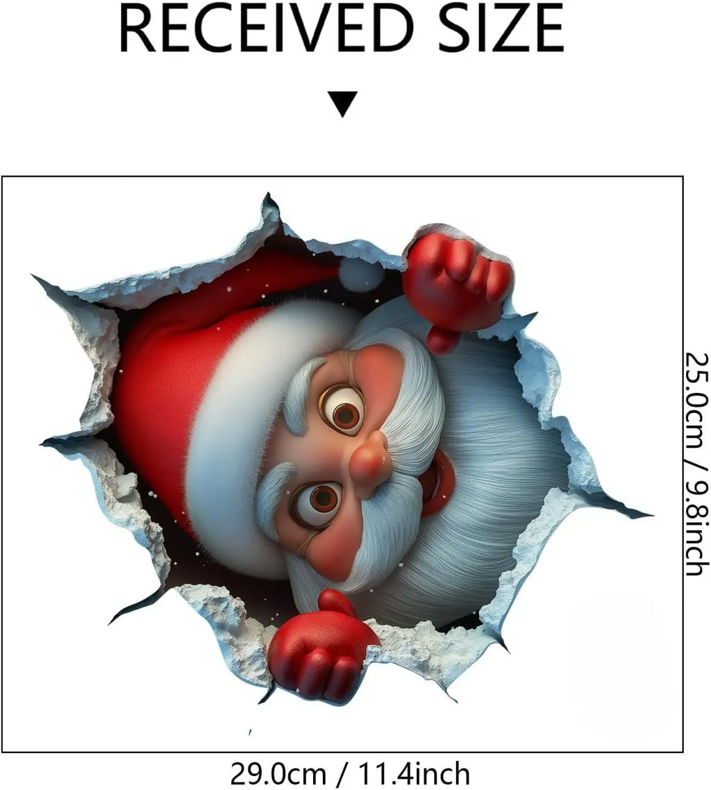 Santa Claus Wall Sticker - Christmas Décor