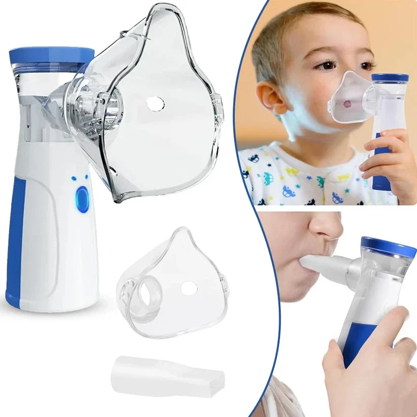 Portable Handheld Nebulizer Machine - Mini Portable Ultrasonic Quiet Nebulizer