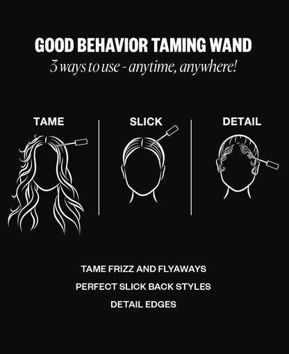 LUHAKA®  Frizz and Flyaway Lightweight Gel Hair Taming Wand